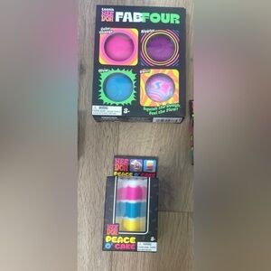 Nee Doh Fab Four & Assorted Squish Toys - Multicolor & other authentic. OBO